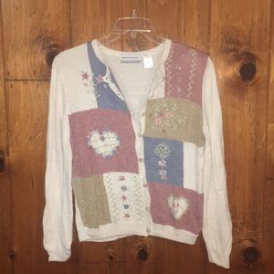 Alfred Dunner sweater Petite Large